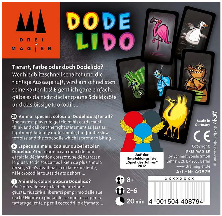 Dodelido (GER/ENG/FRA/ITA)