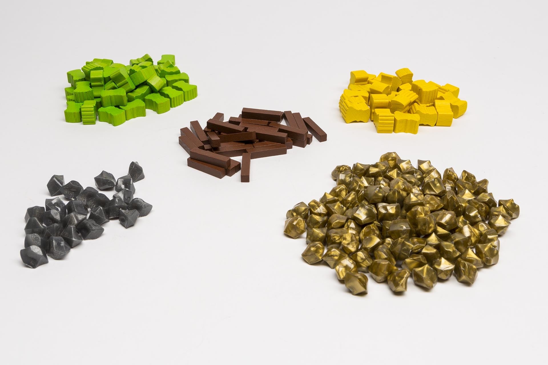 Set game pieces for Tzolk&