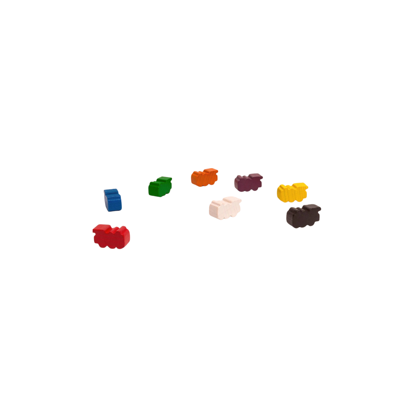 Wooden pieces for Age of Steam