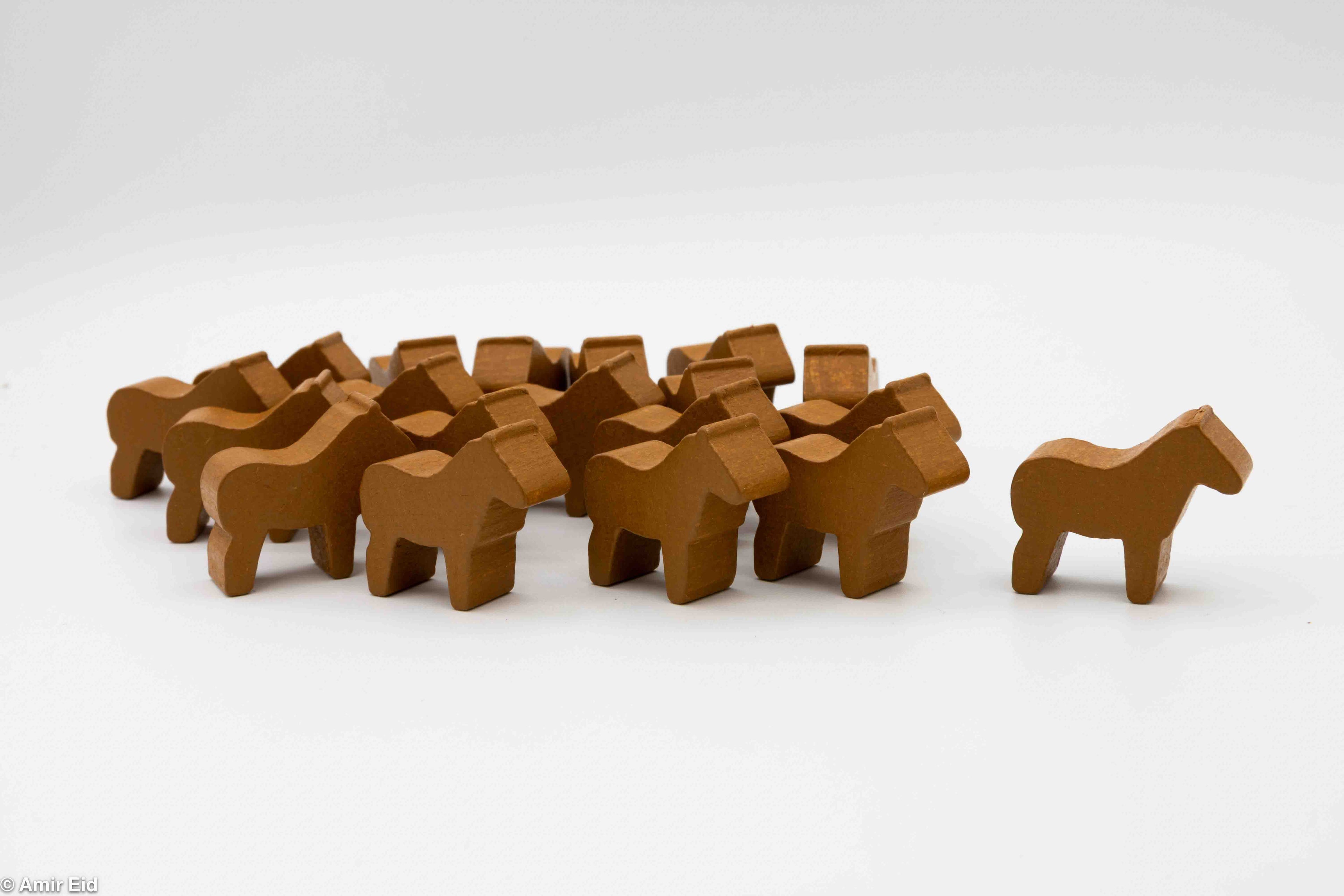 Set game pieces for Carson City