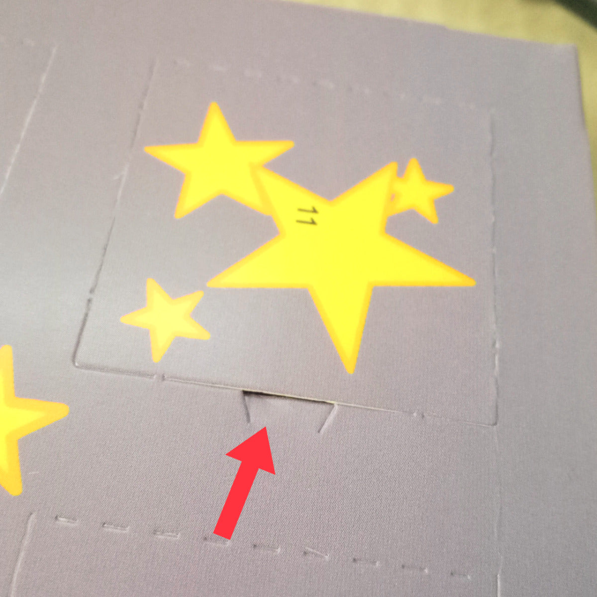 Advent calendar dice mix