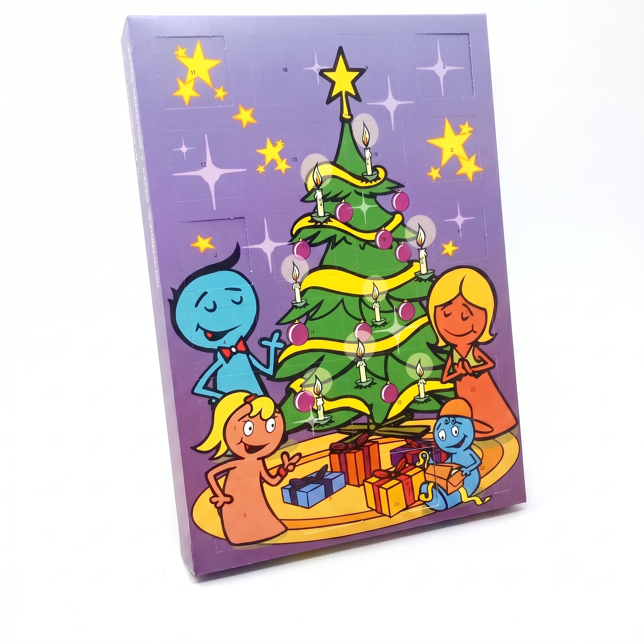 Adventskalender mit Spielmaterial