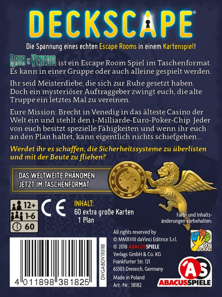Deckscape - Raub in Venedig (GER)