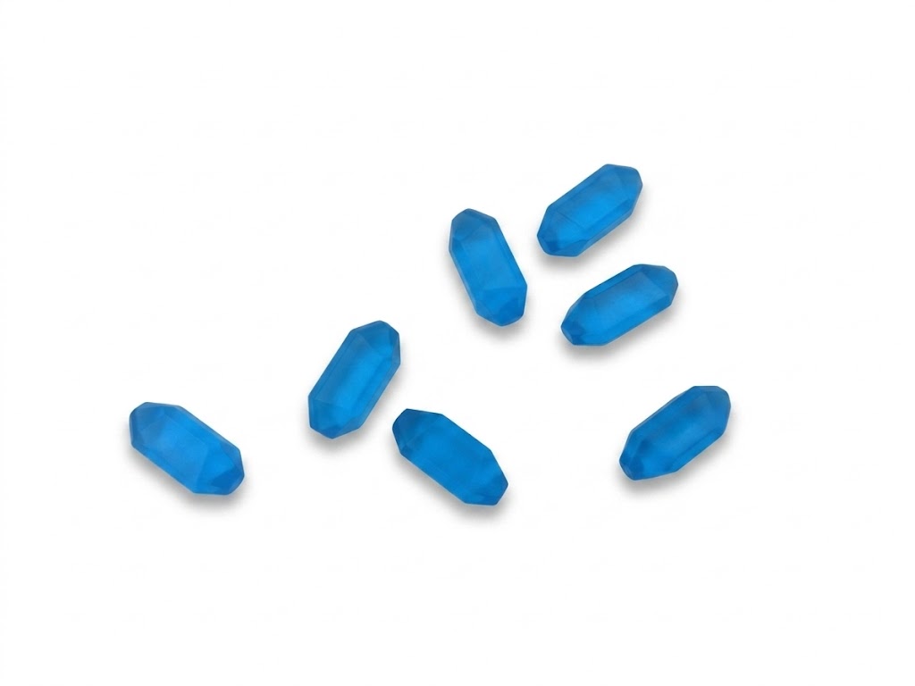 Set Edelsteine in blau