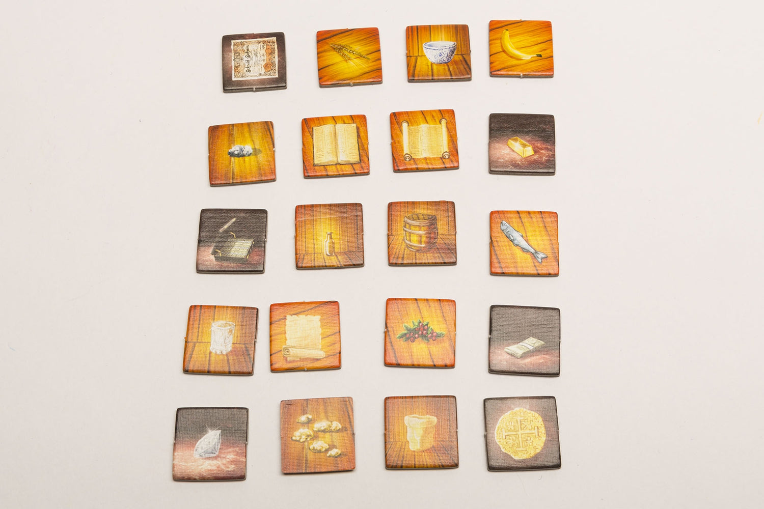 Warenplättchen - Buch