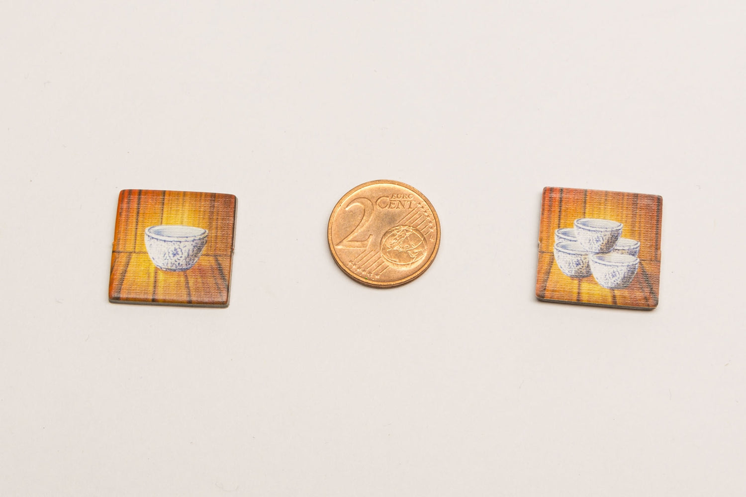 Warenplättchen - Porzellan