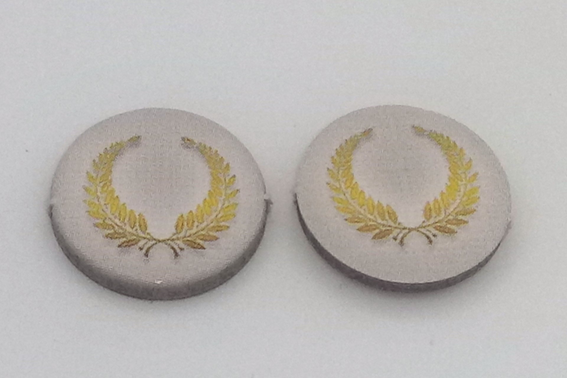 Siegpunkt goldener Lorbeer 15mm