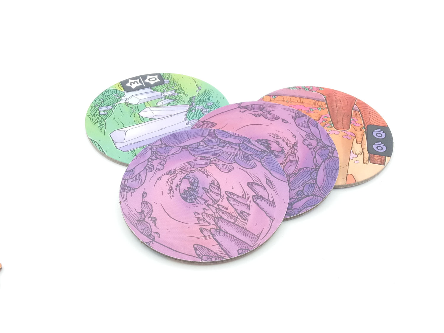 Planeten, Welten aus dem Spiel Cryo