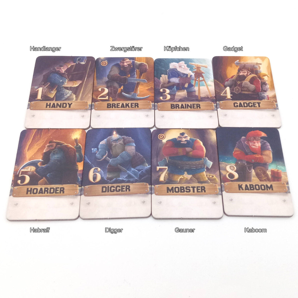Set Charakterkarten