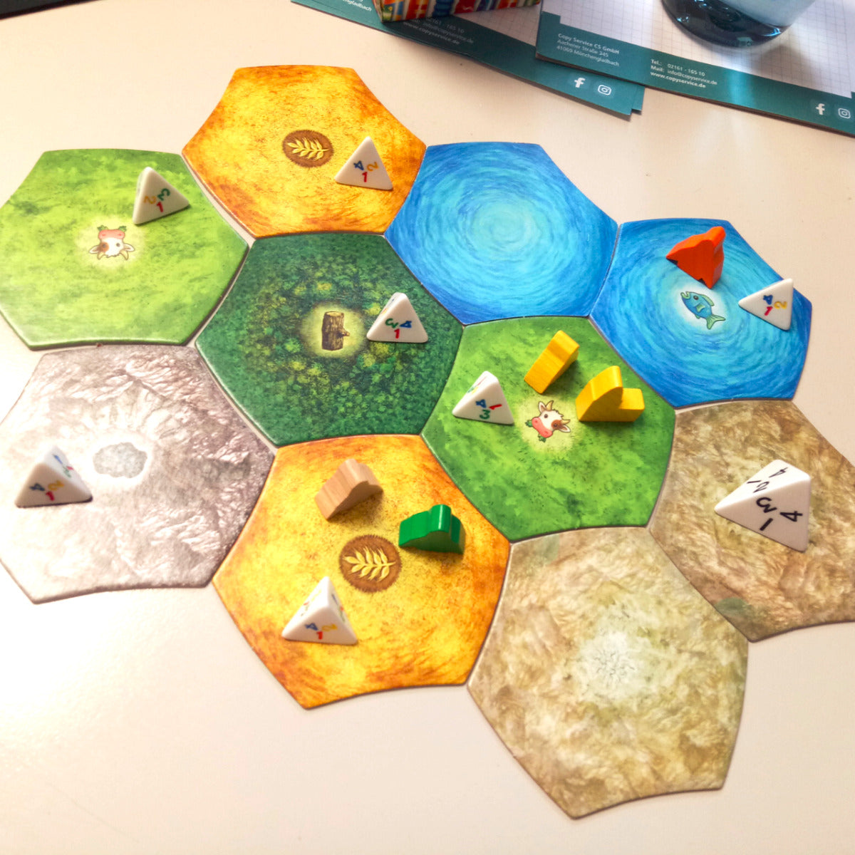 Combinable landscape parts