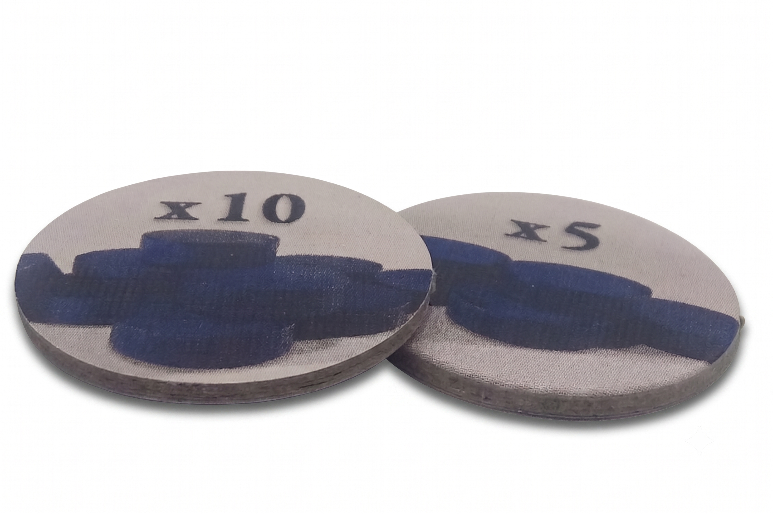 Counter - Vervielfältiger, Wertungsmarker mit Aufdruck (x5, x10)