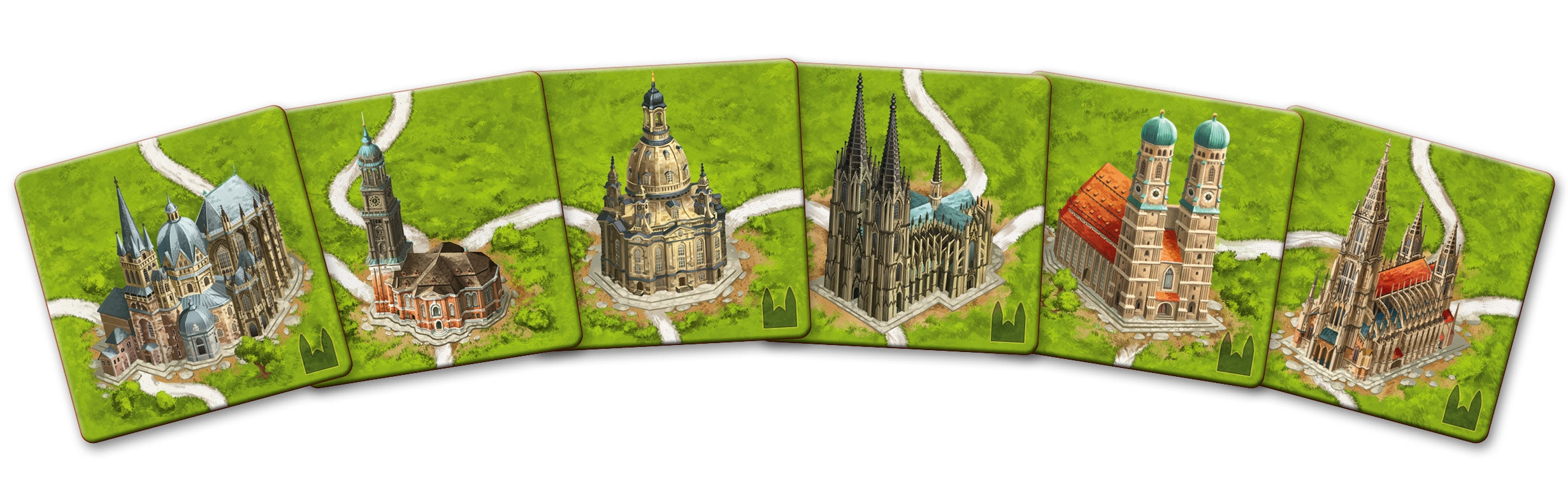 Carcassonne - Cathedrals in Germany - new version (GER/ENG)