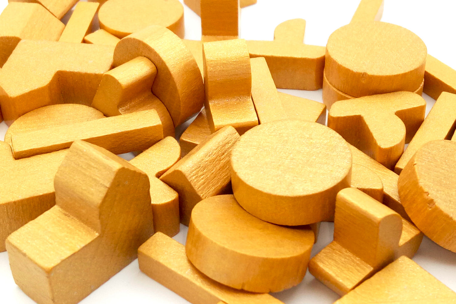 Die Siedler - kompletter Satz - Sonderfarbe Gold !!!