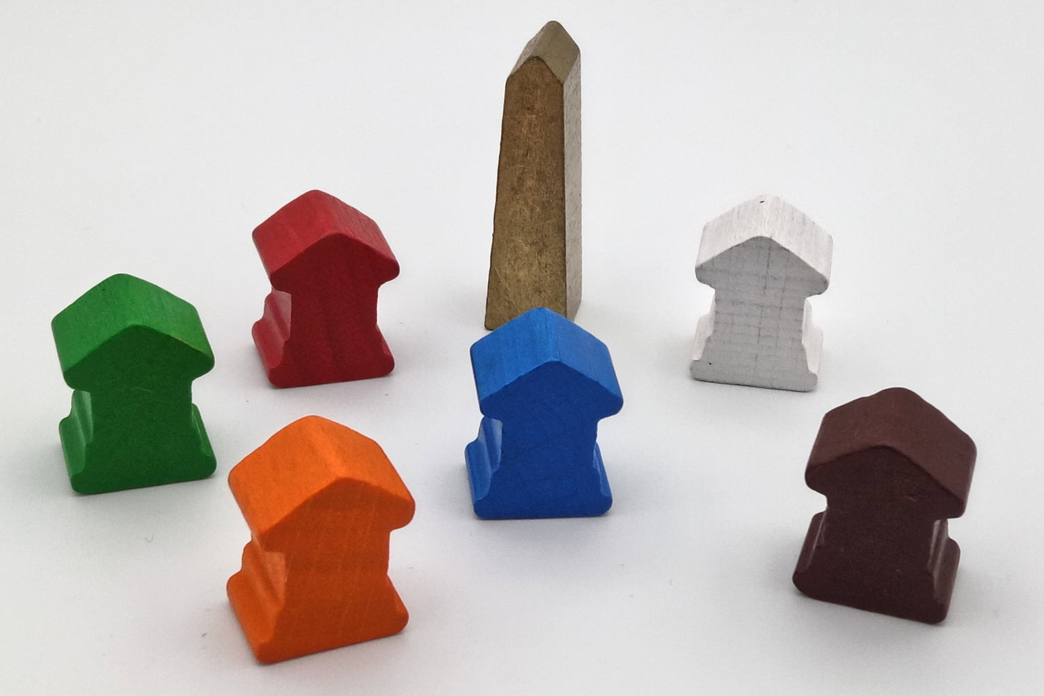 Siedler - kompletter Satz für Grundversion (Alternativsteine)