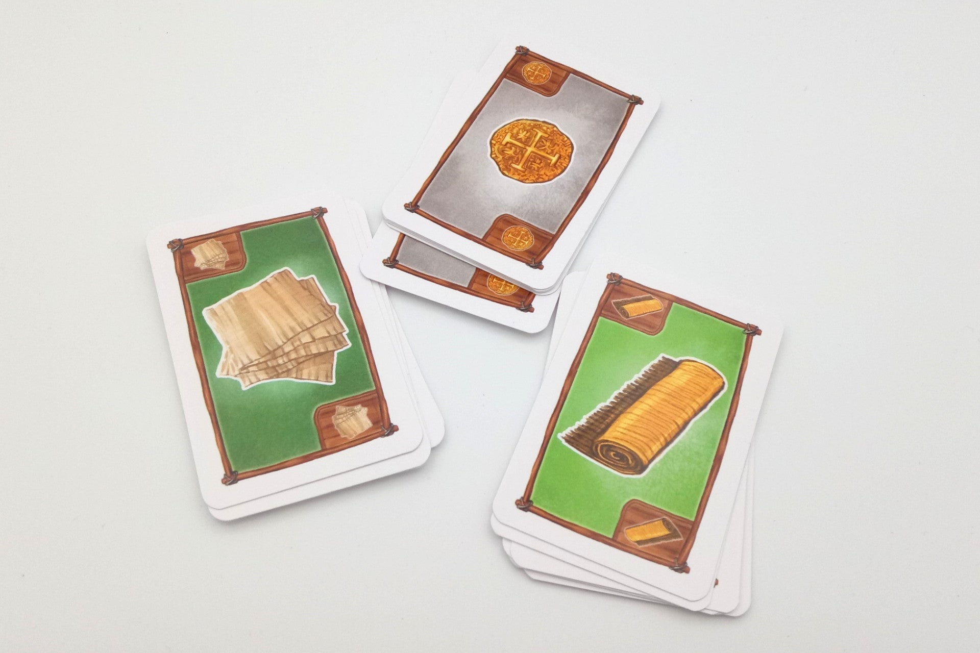 Kartensatz Rohstoffe (passend Städte und Ritter 5-6 Spieler)