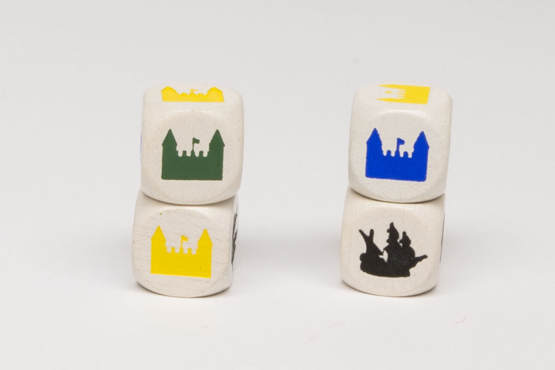 Symbol Dice for "Cities & Knights"