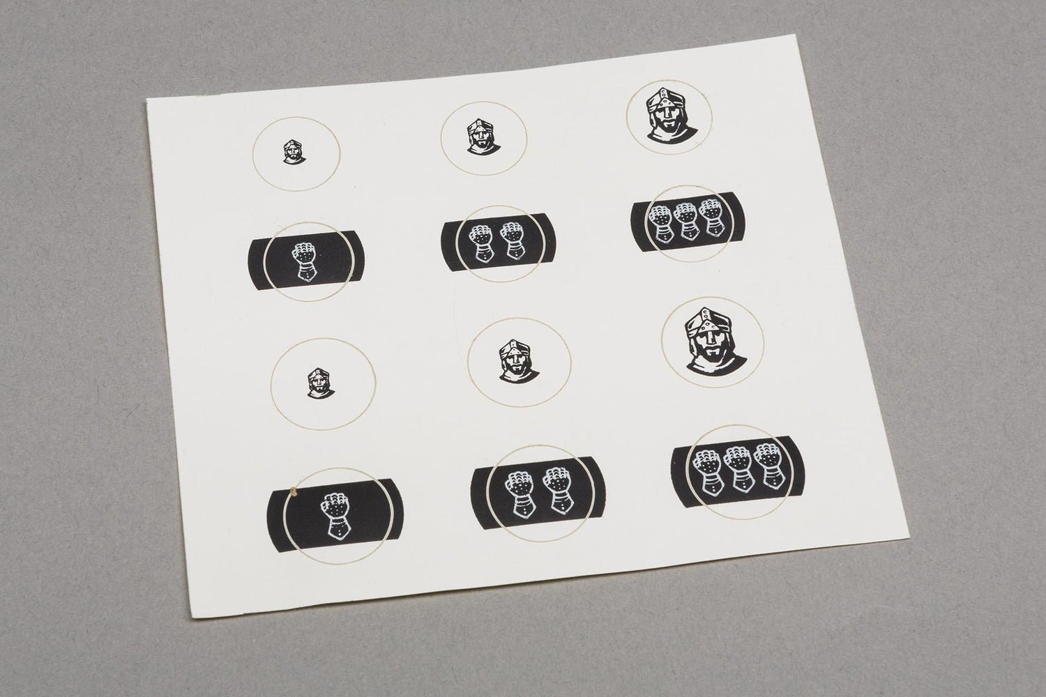 Sticker for Cities & Knights (2 per type)