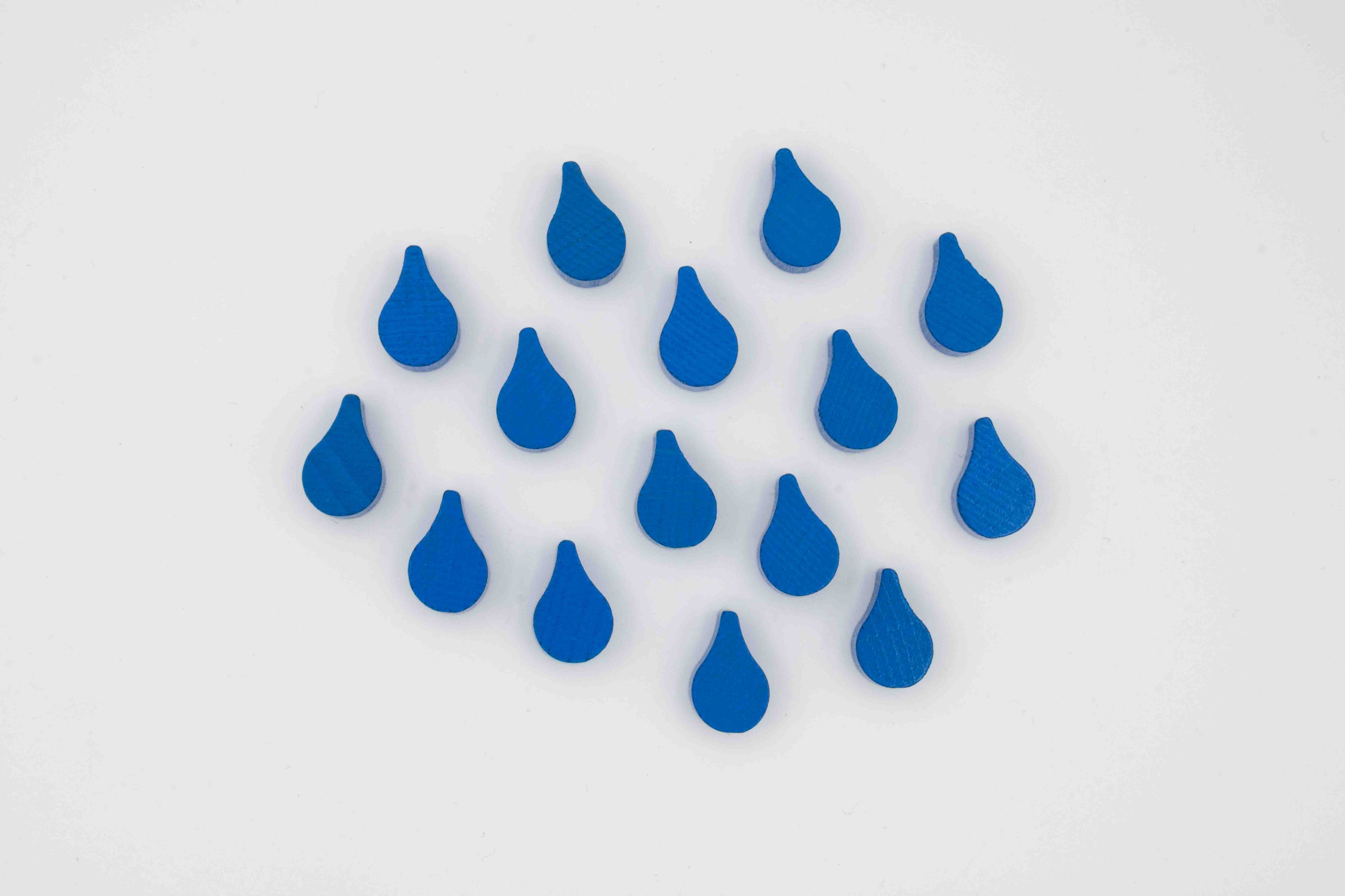 Tropfen Wasser Öl Erdöl dick