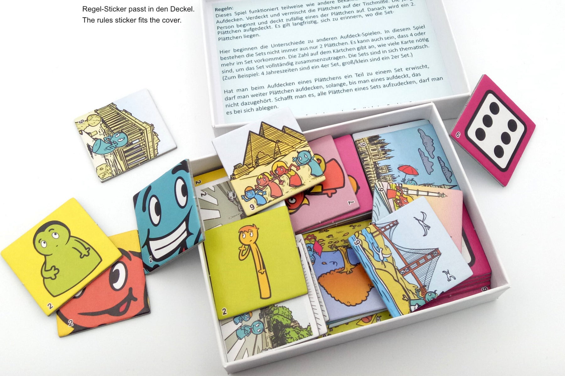 Ja, wo sind sie denn? - Gedächtnisspiel