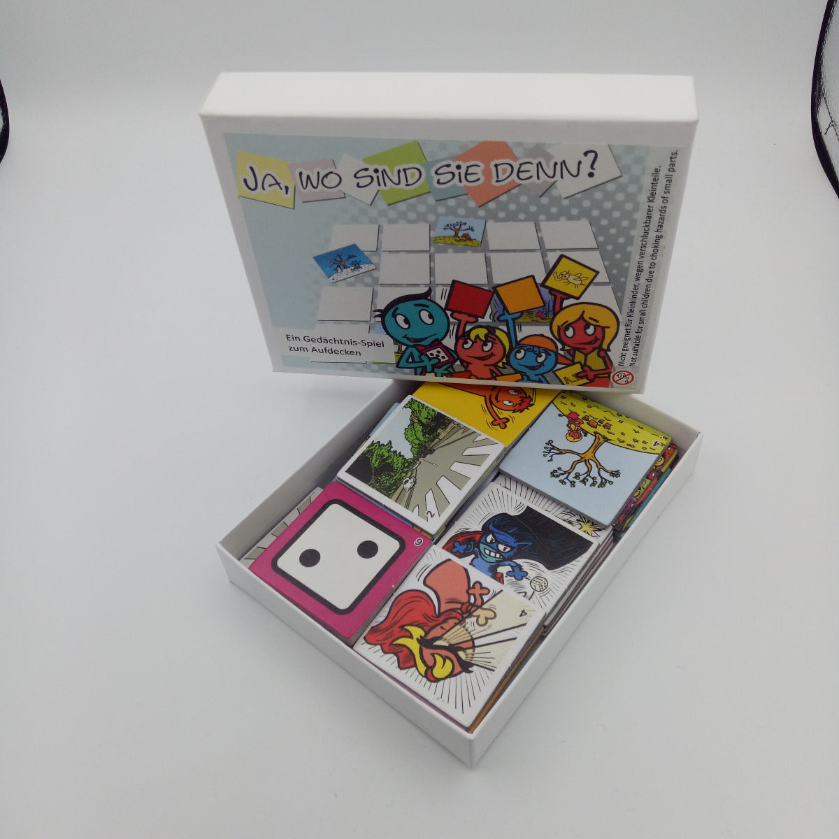 Ja, wo sind sie denn? - Gedächtnisspiel