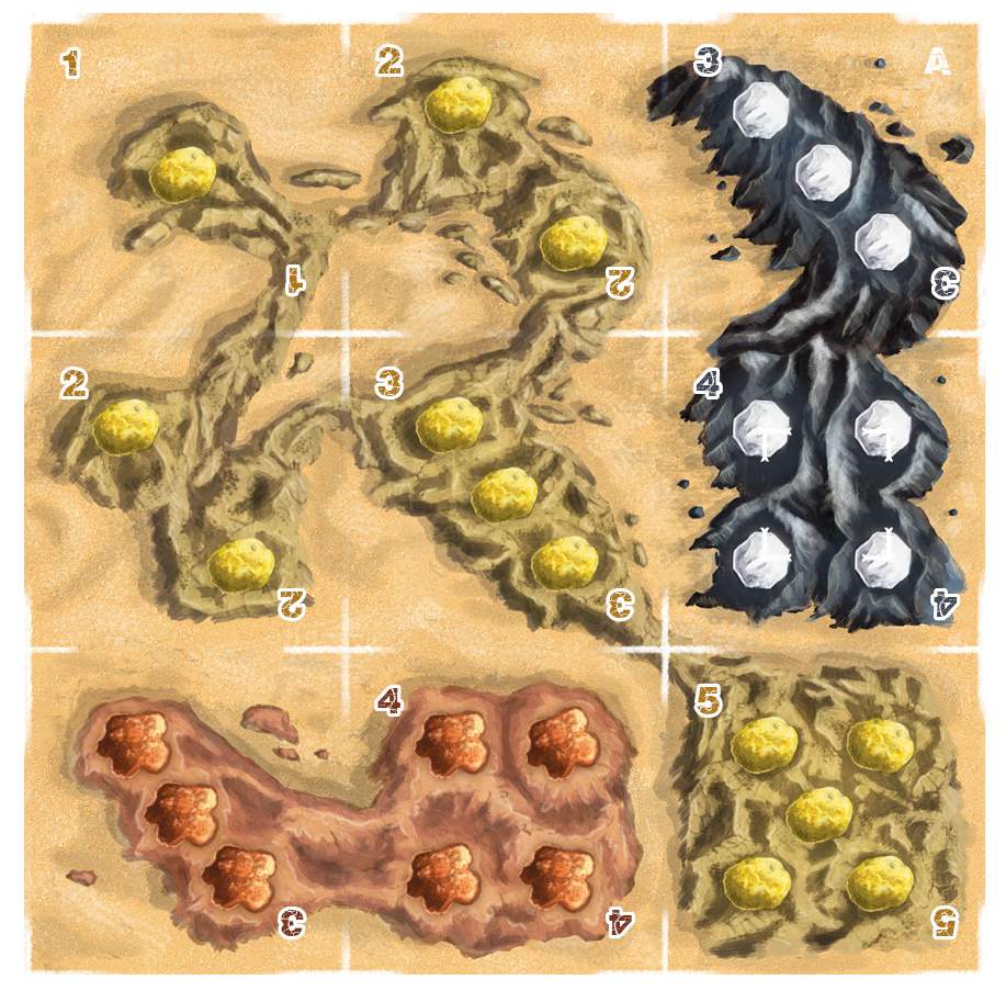 Atacama 2.Auflage mit 3-Personen-Spielplan (DEU/ENG)