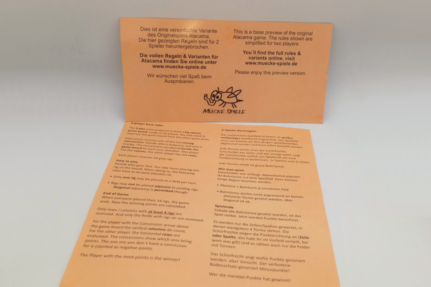 Atacama - Kennenlernversion