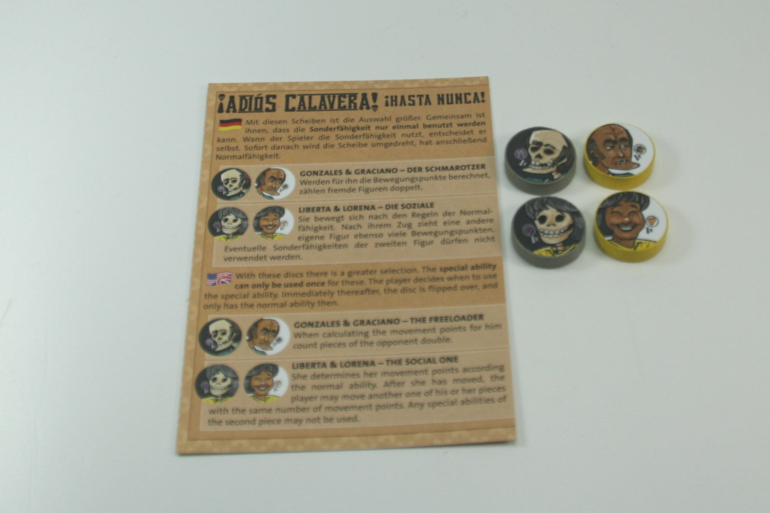 ¡Adiós Calavera! - Erweiterung 1 ¡Hasta Nunca!