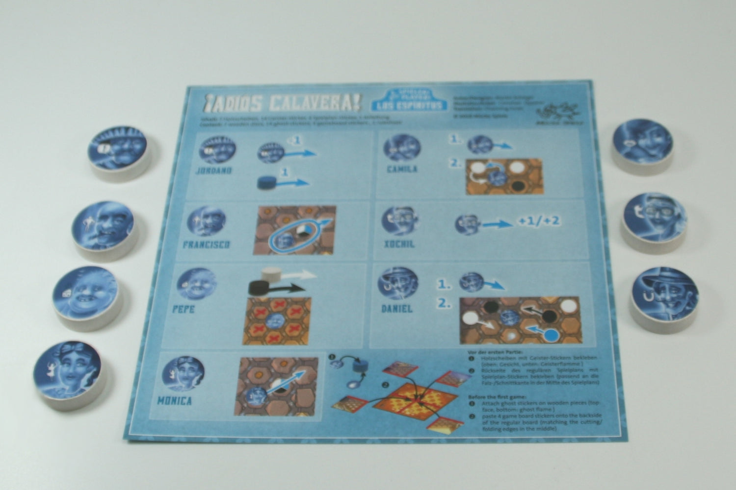 ¡Adiós Calavera! (DEU/ENG) - 3 Spieler Version
