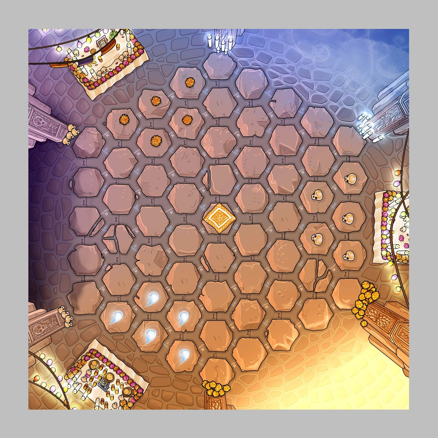 ¡Adiós Calavera! (DEU/ENG) - 3 Spieler Version