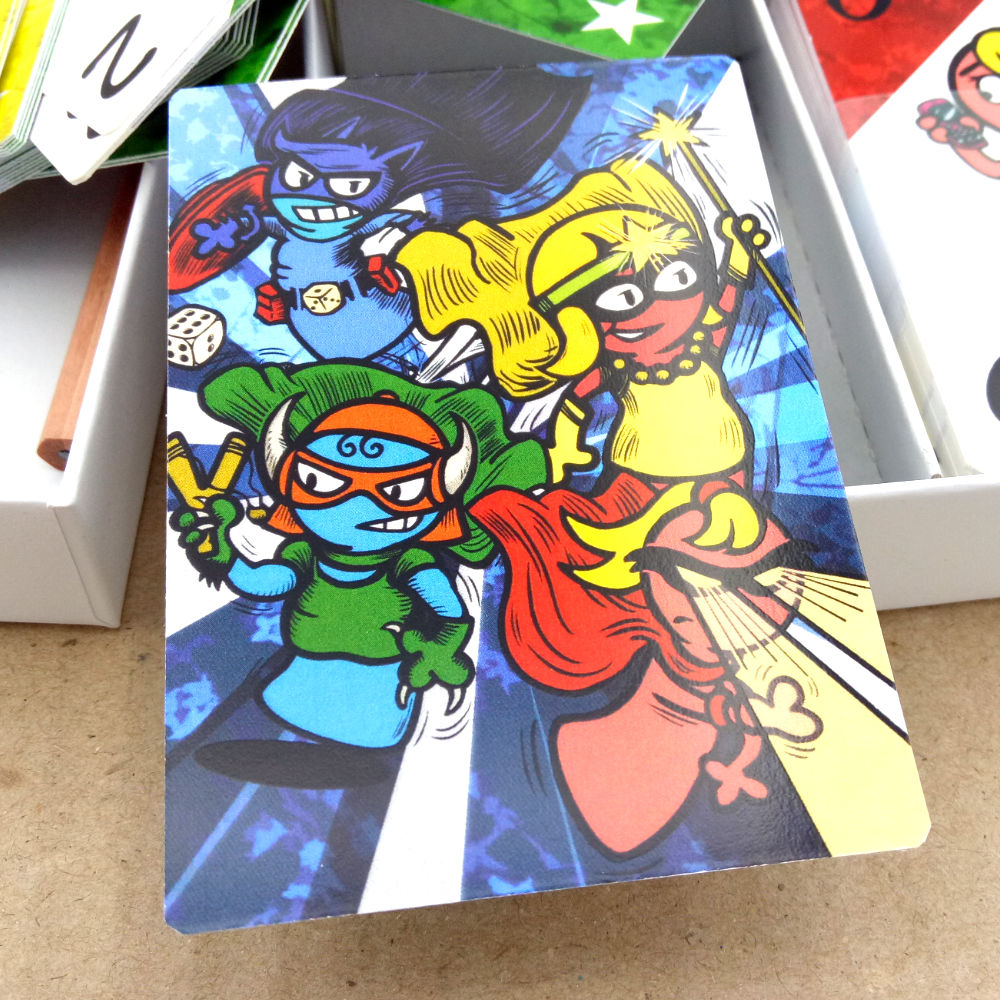 Superheroes card game
