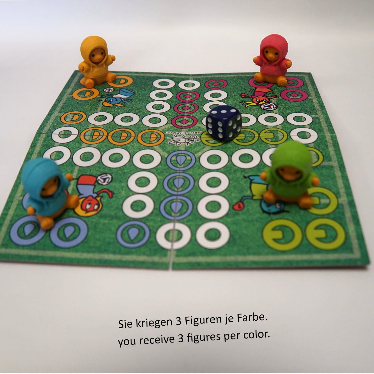 Pachisi game - version bears