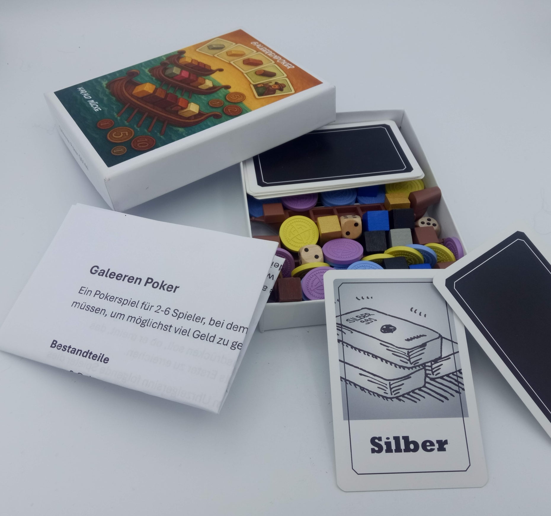 Galeeren Poker (DEU/ENG)
