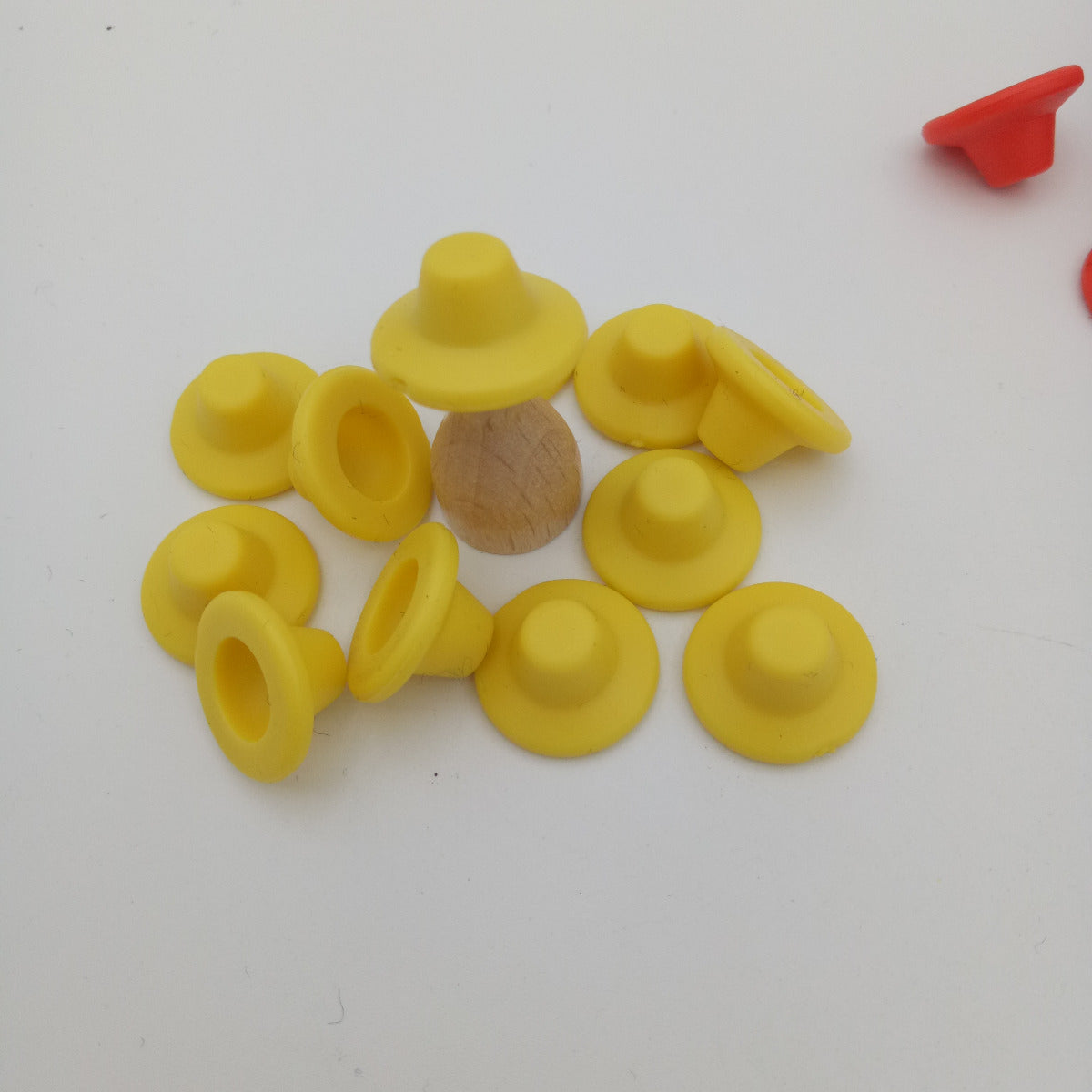 Rubber western hats