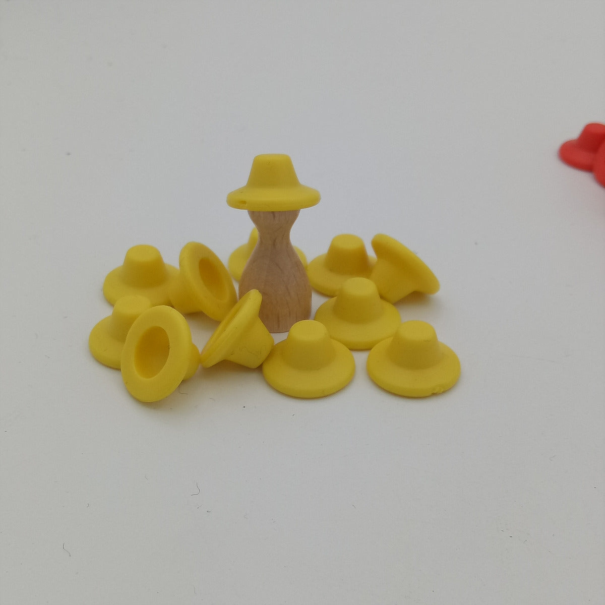 Rubber western hats