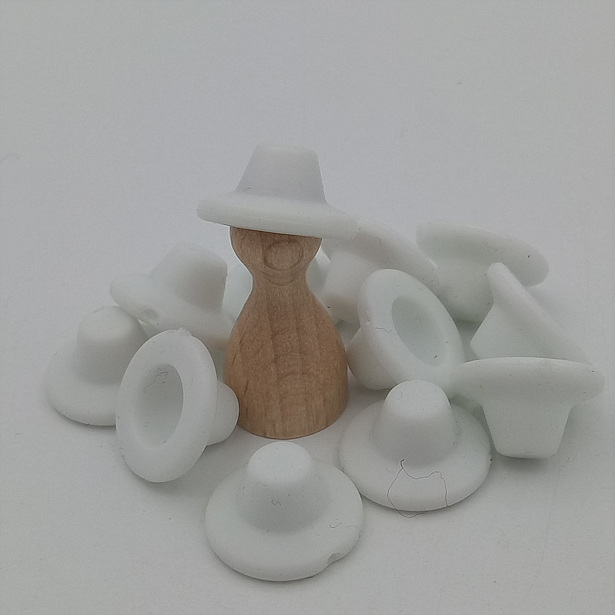 Rubber western hats