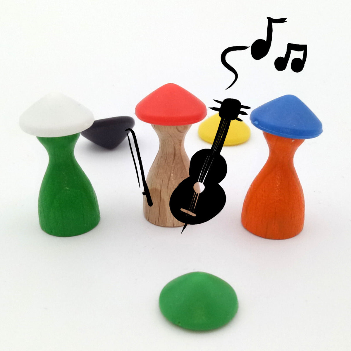 Rubber Chinese hats