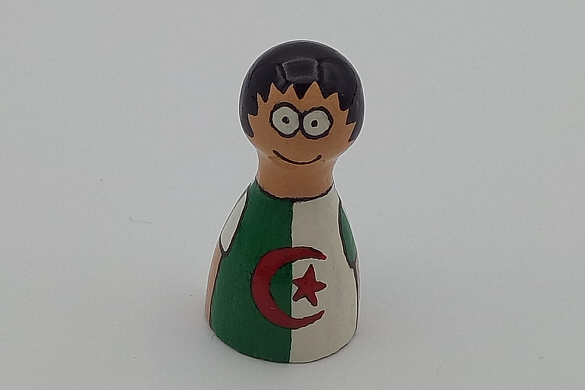 Handbemalte Pöppel - Algerier