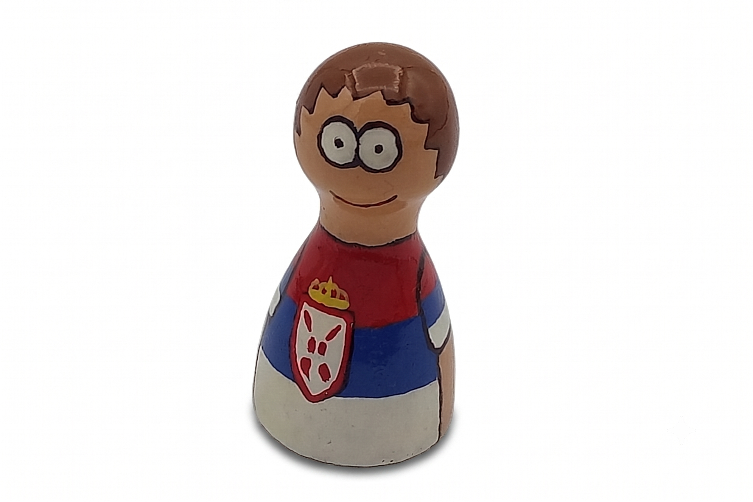 Handpainted pawns - Serbia