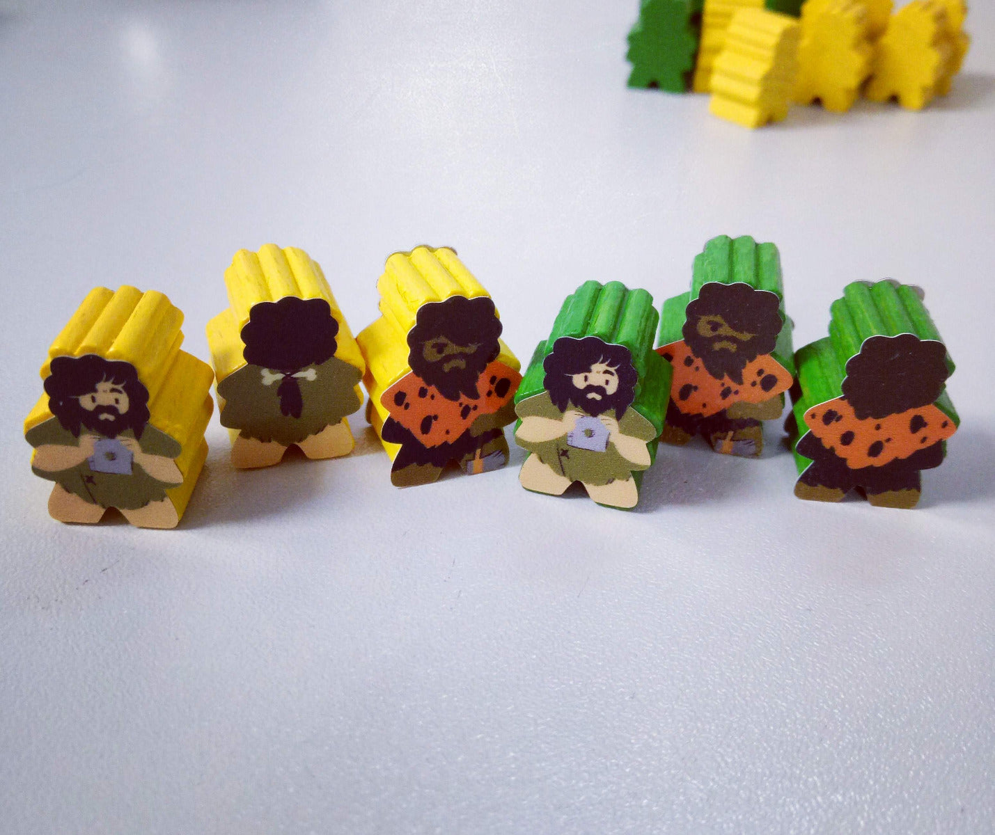 Aufkleber für Spielfigurensatz Stone Age