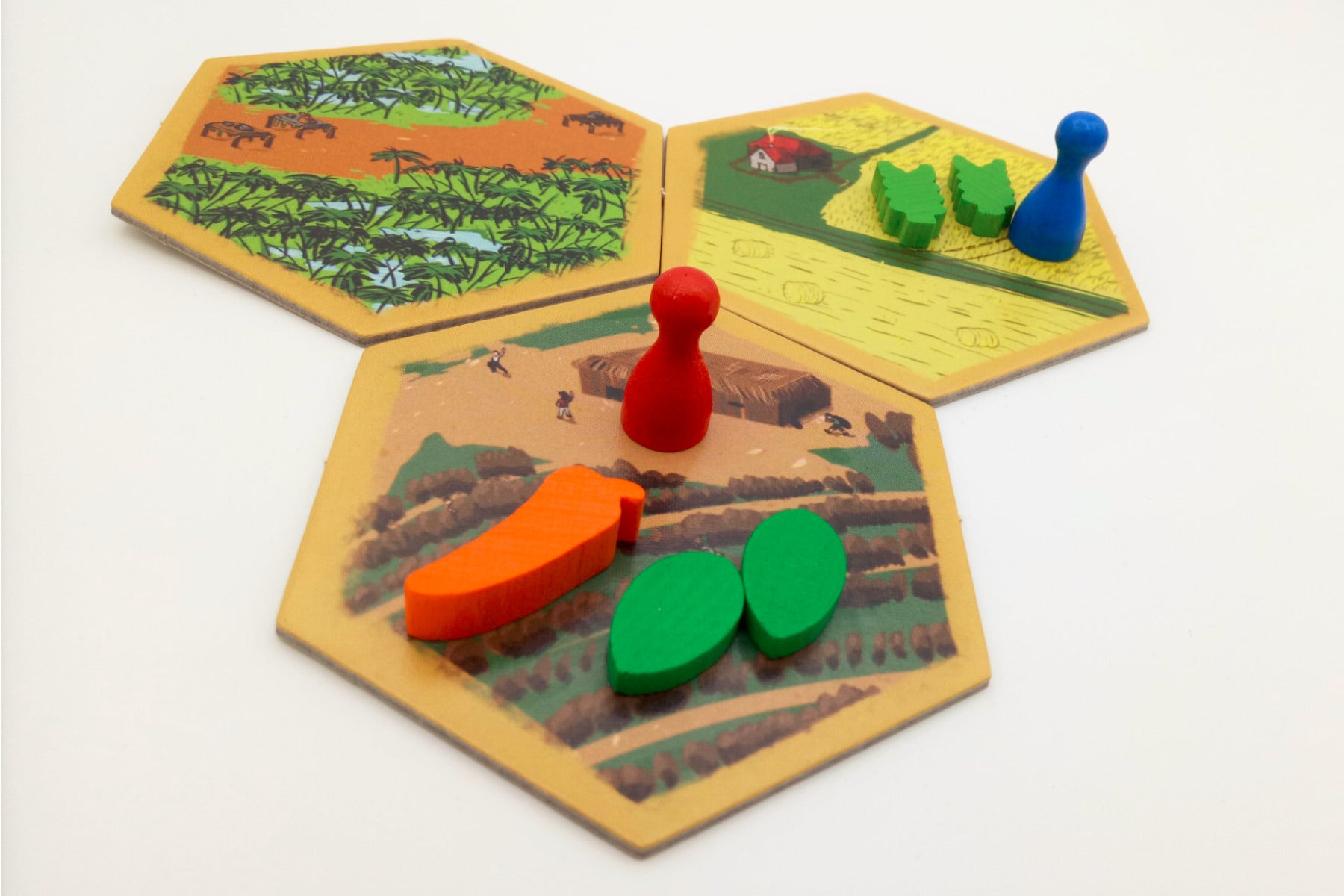 Individual cardboard tokens below 2,000 pcs