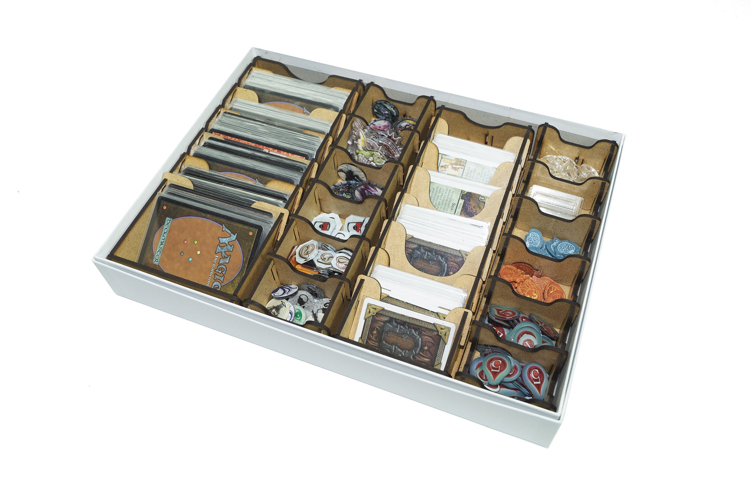 Einsätze für Spielschachteln - Holz - Modul Spielkarten