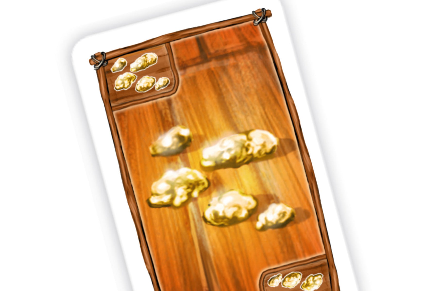 cards goods - gold