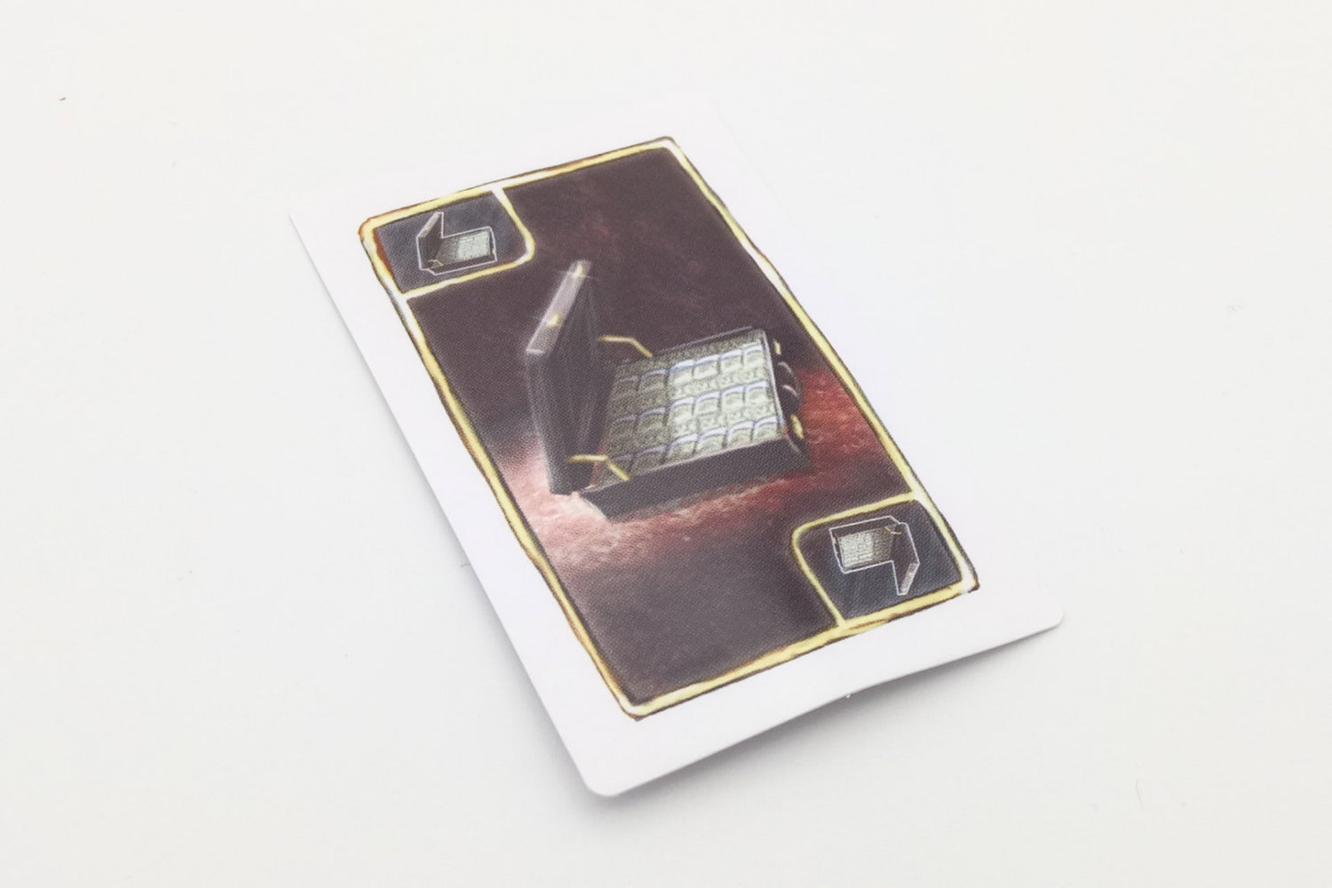 cards goods - suitcase (open)