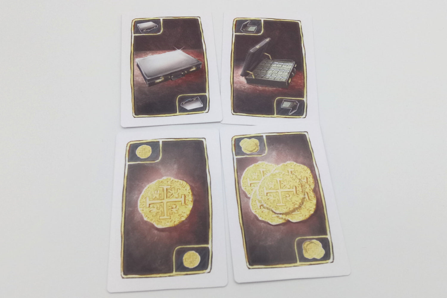 cards goods - suitcase (open)