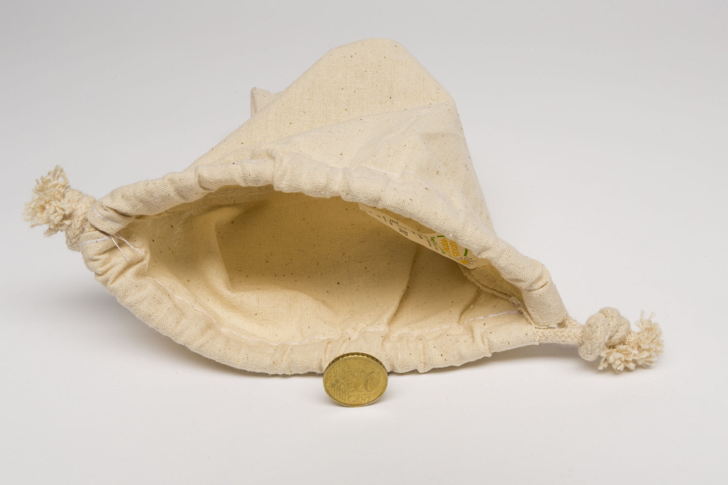 cotton bag big, natural colored