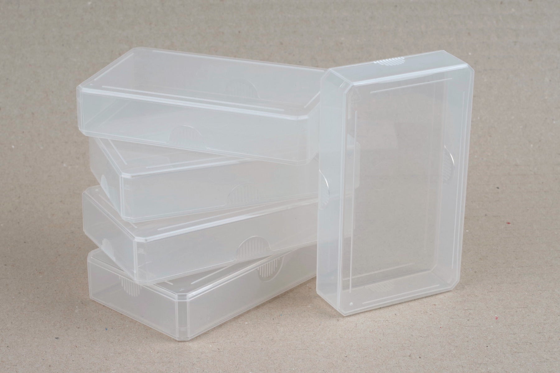 Plastic box for playing cards (standard size)