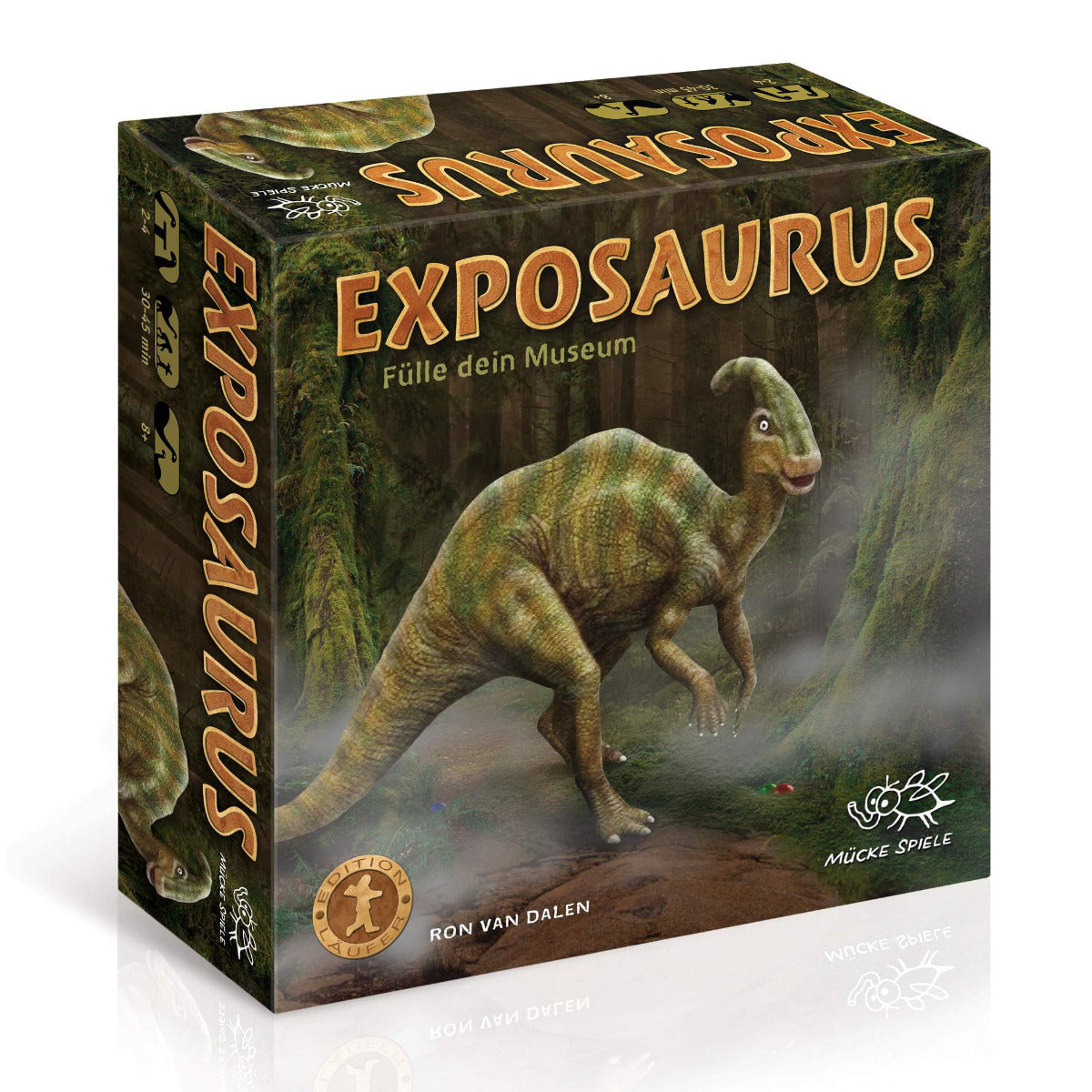 Game box with individual print from 50 pieces