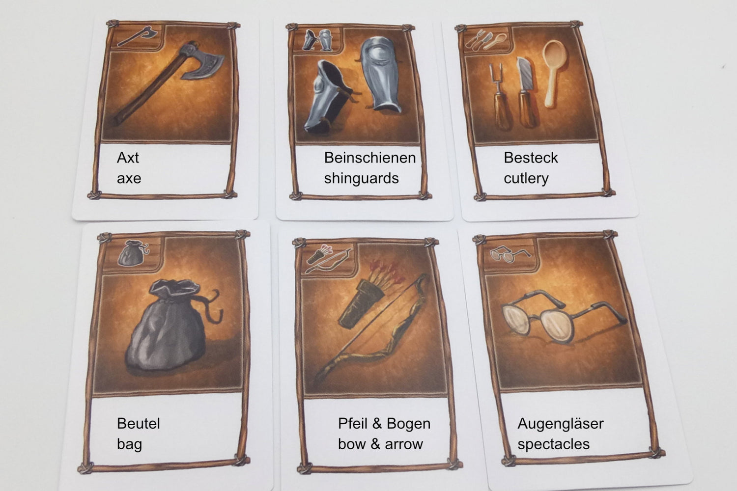 Karten Ausrüstung - Beinzeug/Beinschienen