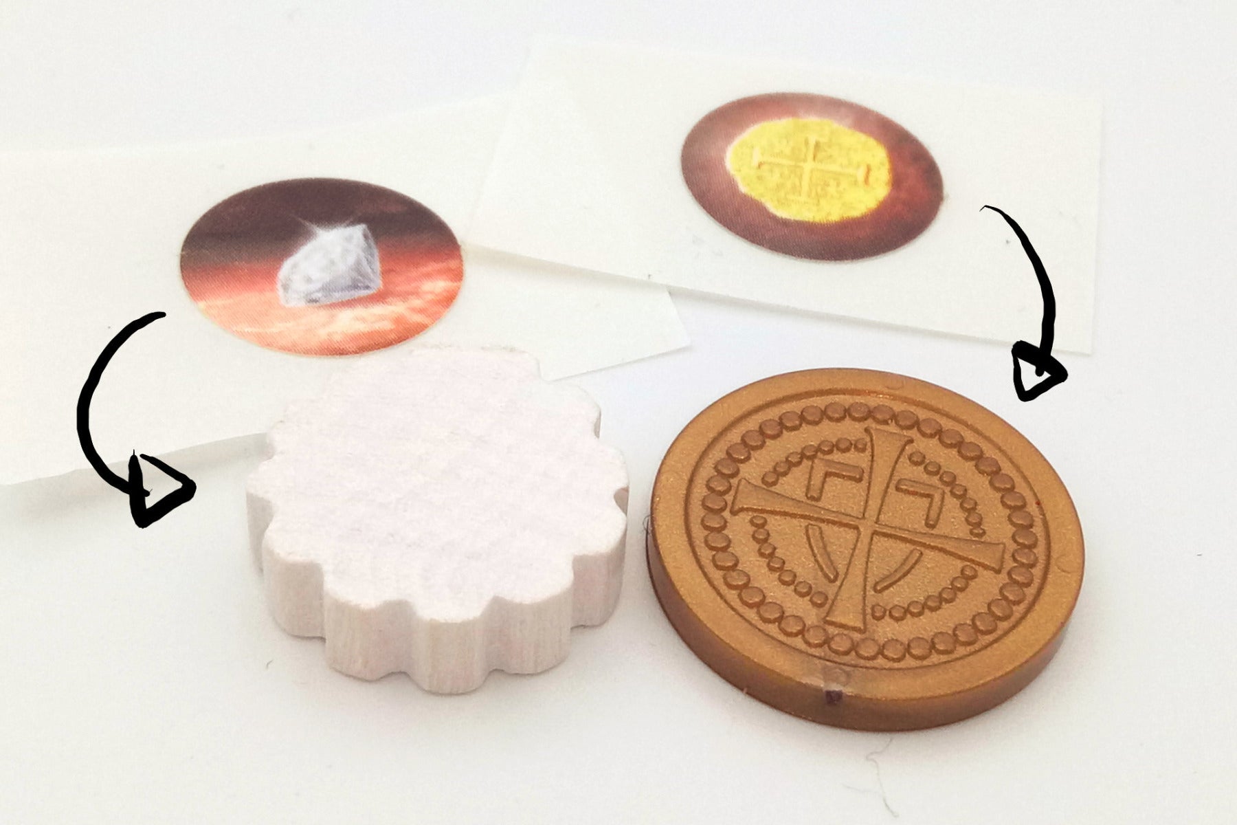 Sticker 14mm "means of payment"