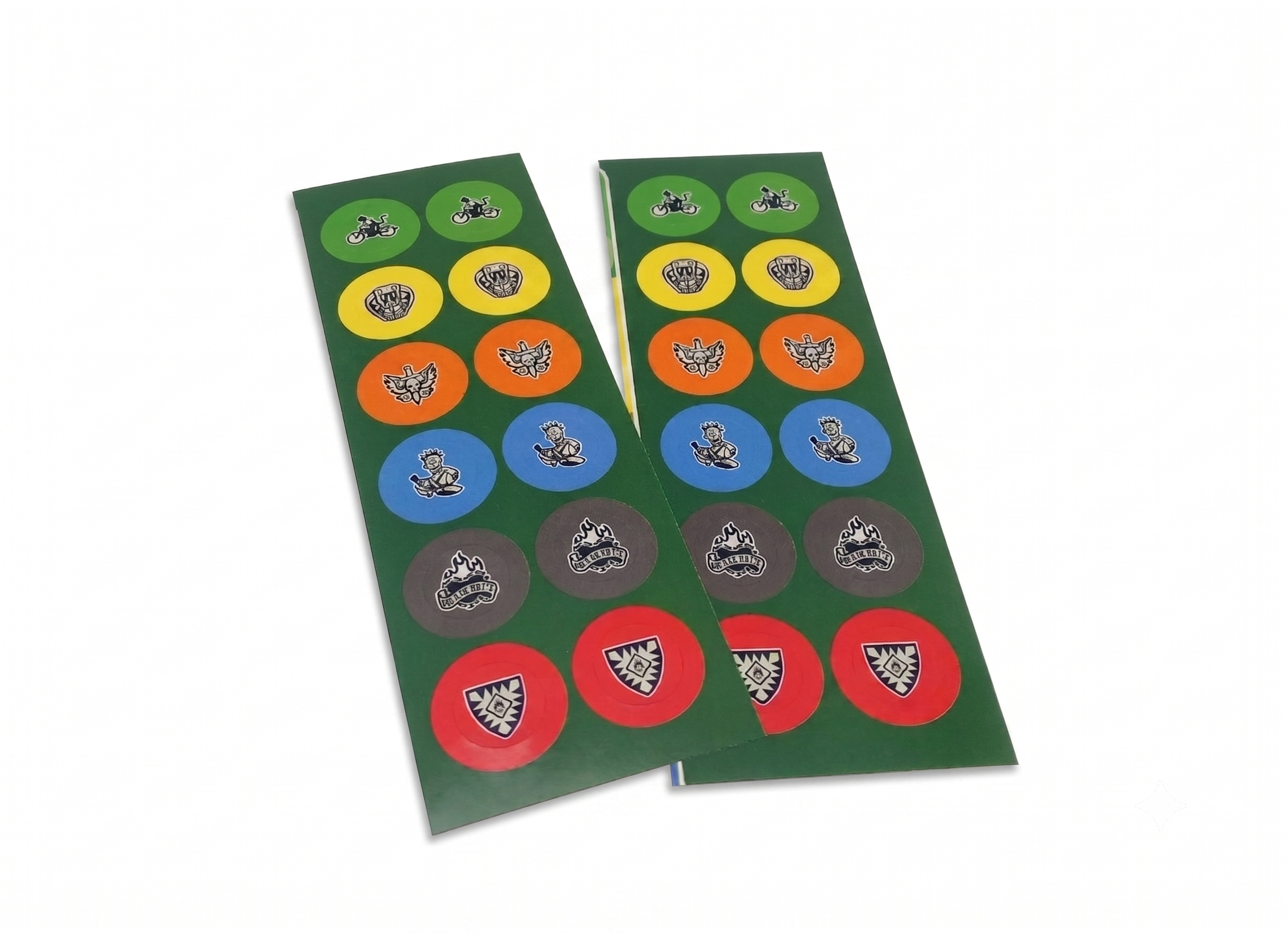 Wappen Stickerbogen